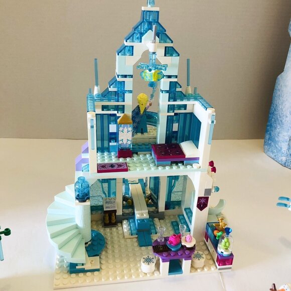 LEGO Disney Frozen 43172 Elsa's Magical Ice Palace Complete Manual Box Separator - Picture 4 of 15
